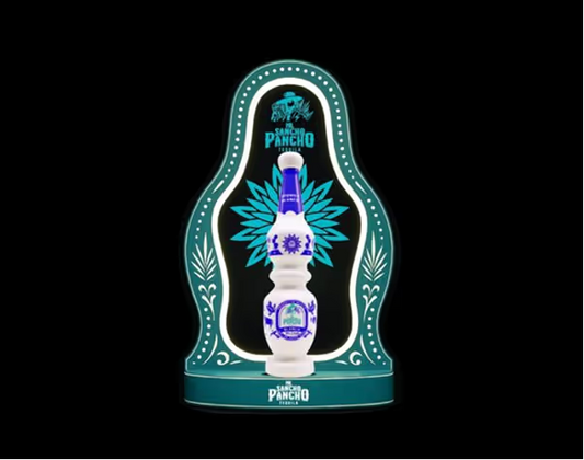 Premium Bottle Display with Agave Light Frame